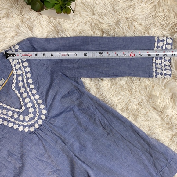 Boden Chambray Top 💙 - Picture 7 of 7